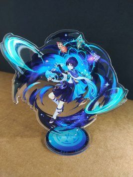 акриловий стенд genshin impact мандрівник купити scaramouche wanderer acrylic stand