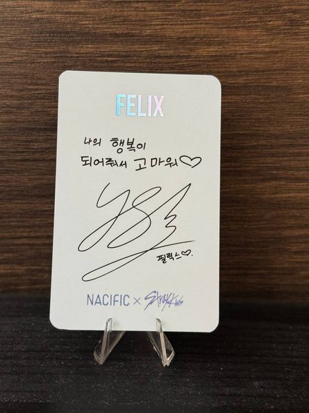 Фотокарточка Felix (Stray Kids Nacific) kpop photocard, купить Украина