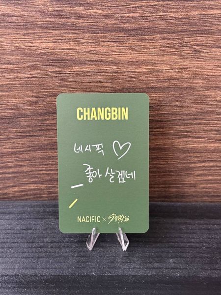 Фотокарточка Changbin (Stray Kids Nacific) kpop photocard, купить Украина