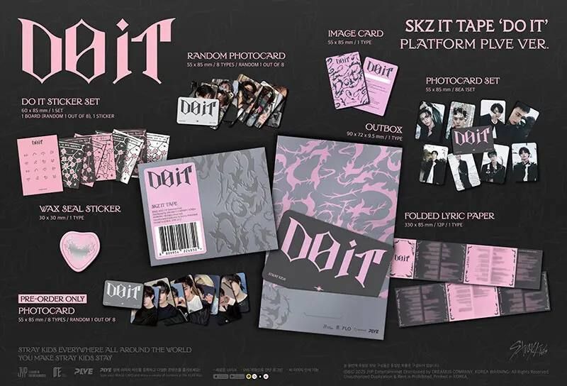 Альбом Stray Kids &ndash; "DO IT" Platform ver. Stray Kids фото
