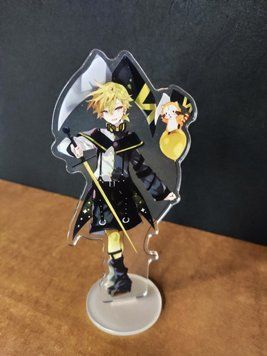 акриловый стенд vocaloid кагамине лен купить anime acrylic stand kagamine len