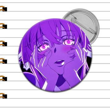 Аніме значок Юно Гасай (Yuno Gasai) Future Diary