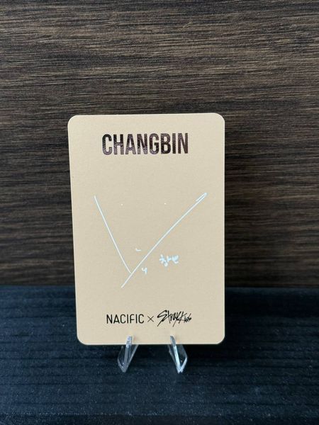 Фотокарточка Changbin (Stray Kids Nacific) kpop photocard, купить Украина