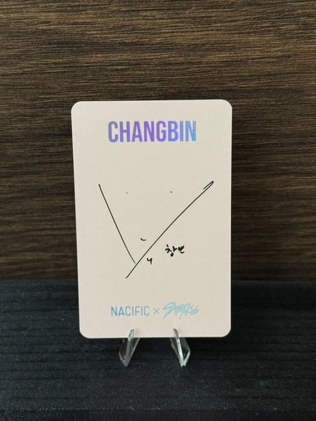 Фотокарточка Changbin (Stray Kids Nacific) kpop photocard, купить Украина