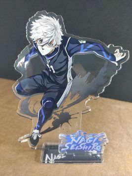 акриловий стенд blue lock сейшіро нагi anime acrylic stand