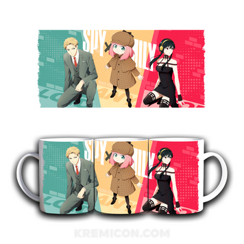 кружка spy x family семья шпиона купить