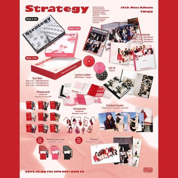 Twice 14-й міні-альбом Strategy Twice фото