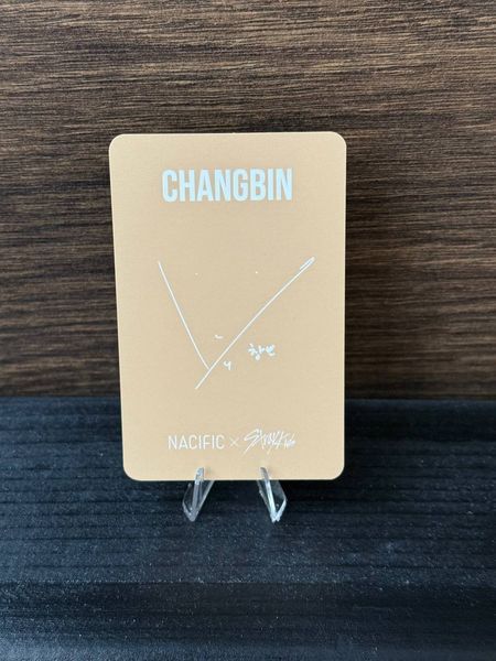Фотокарточка Changbin (Stray Kids Nacific) kpop photocard, купить Украина