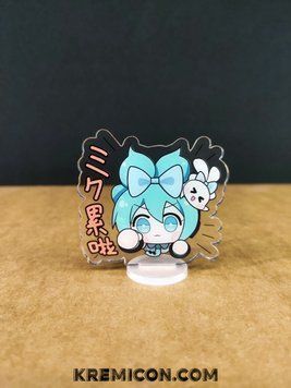 акриловий стенд vocaloid хацуне міку купити anime acrylic stand hatsune miku
