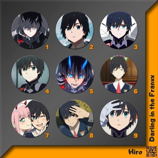 Значок Хиро [44мм] Darling in the Franxx фото