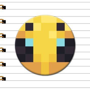 Значок Пчела Minecraft ZG-000-1-8 фото