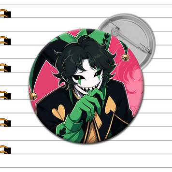 значок harlequin цирк уродов купить the freak circus