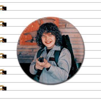Значок Дастин Хендерсон из сериала Stranger Things, купить значок Украина