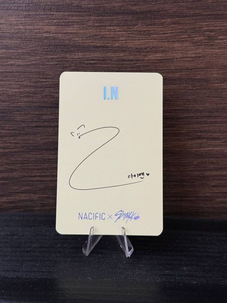 Фотокартка I.N. (Stray Kids Nacific) kpop photocard, купити Україна