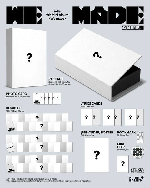 i-dle &ndash; We made A Ver. / Mono Ver. AM-008-02 фото