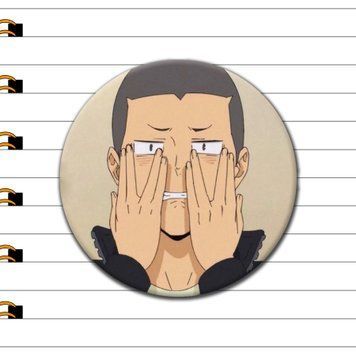 Значок Рюноскэ Танака [44мм] Haikyuu фото