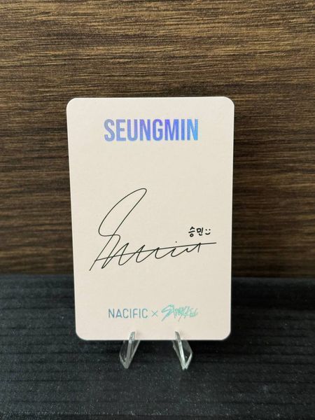 Фотокарточка Seungmin (Stray Kids Nacific) kpop photocard, купить Украина