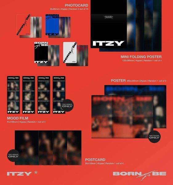 Альбом ITZY &ndash; Born To Be Standart версія Itzy фото