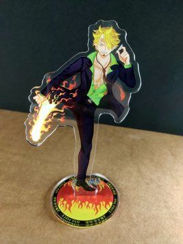 акриловий стенд one piece санджі anime acrylic stand