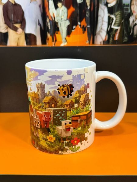 Кружка Minecraft Steve Creeper gaming mug