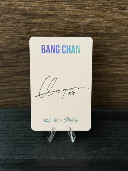 Фотокарточка Bang Chan (Stray Kids Nacific) kpop photocard, купить Украина