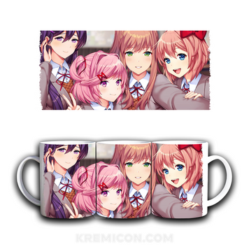 кружка doki doki literature club купити чашка ddlc