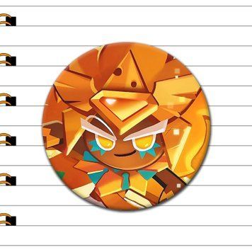 Значок Golden Cheese Cookie Run: Kingdom [44мм] ZG-1-5-7 фото