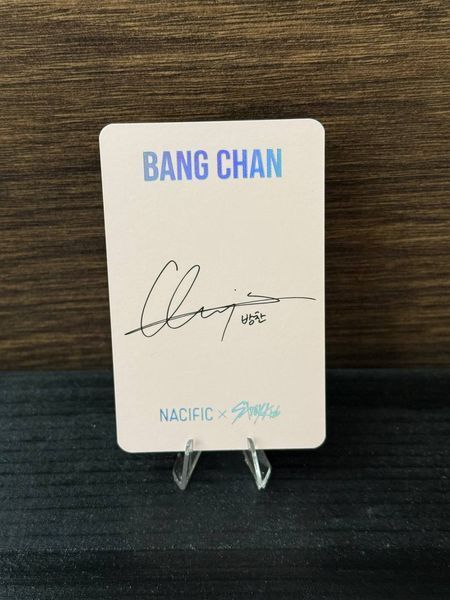 Фотокарточка Bang Chan (Stray Kids Nacific) kpop photocard, купить Украина