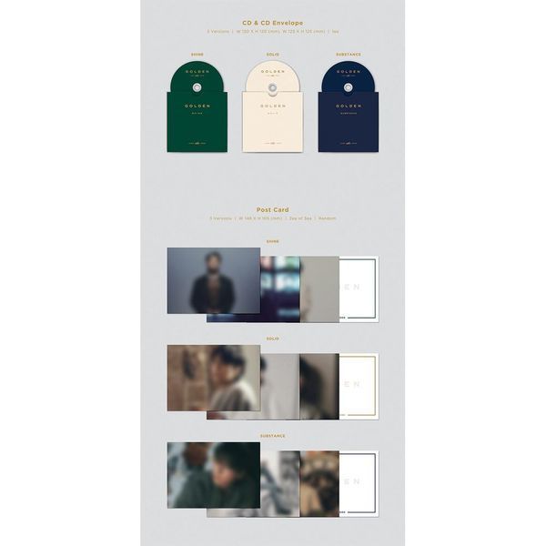 Альбом Jungkook (BTS) &ndash; SUBSTANCE ver. GOLDEN BTS фото