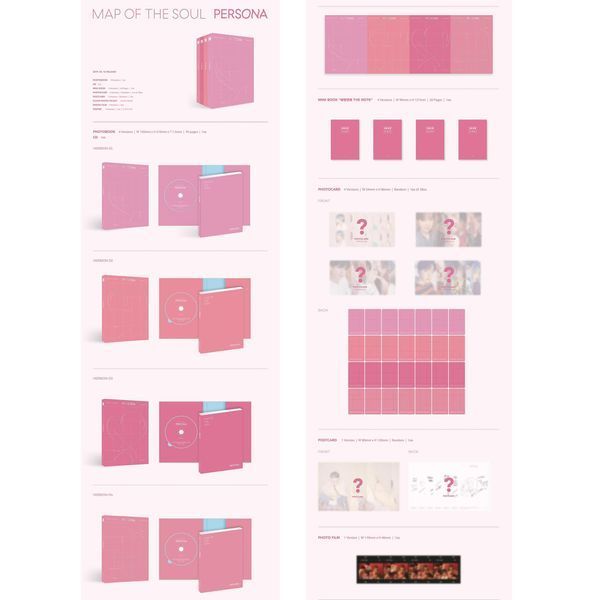 Альбом BTS - MAP OF THE SOUL : PERSONA BTS фото