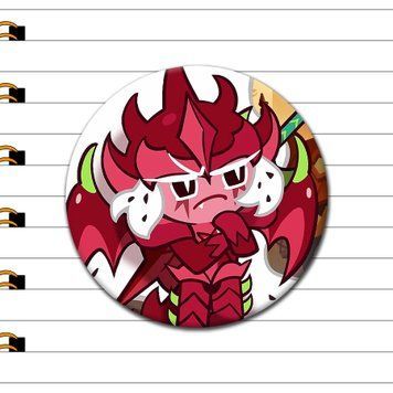 Значок Dragon Pitaya Cookie Run: Kingdom [44мм] ZG-1-6-8 фото