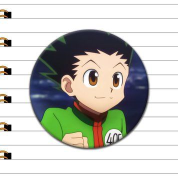 Значок Гон Фрікс з аніме Hunter x Hunter, аніме значок Україна