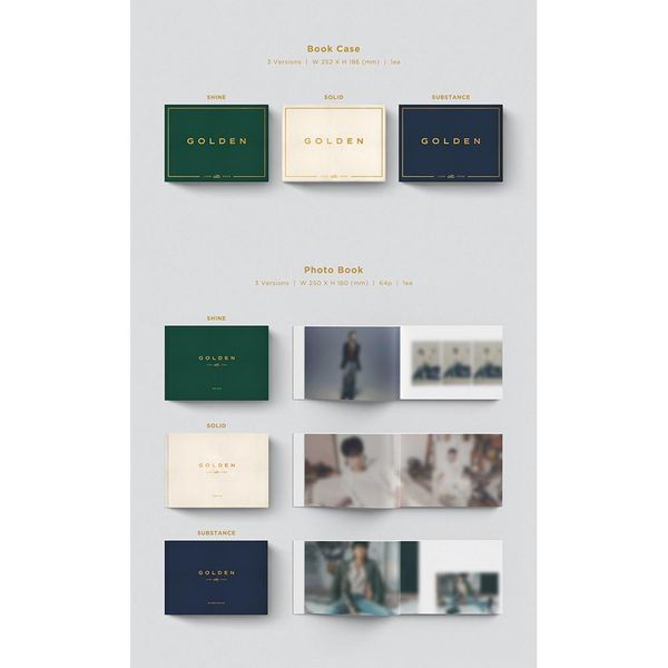 Альбом Jungkook (BTS) &ndash; SHINE ver. GOLDEN BTS фото